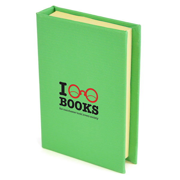 Small Hard Back Sticky Notebook - 1 Colour
