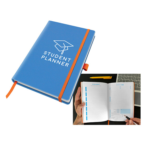 Porto Recycled A5 Student Planner - Debossed