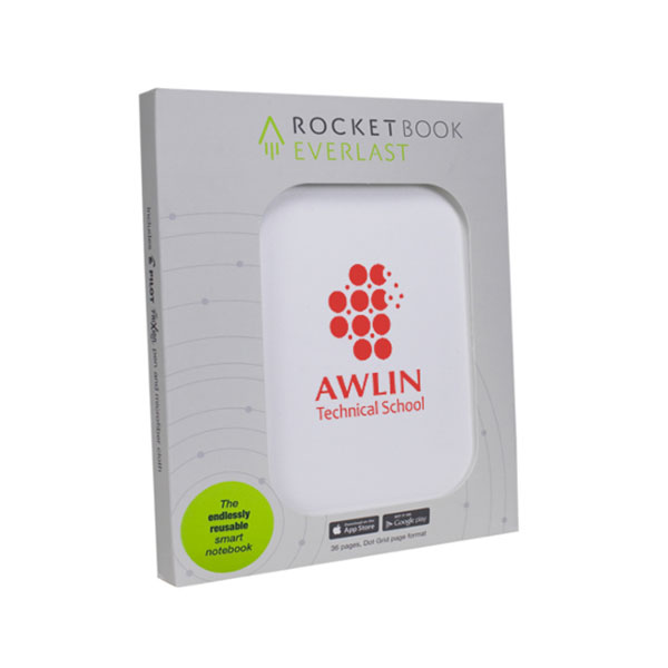 A5 Rocketbook Core Reusable Digital Notebook - 1 Colour