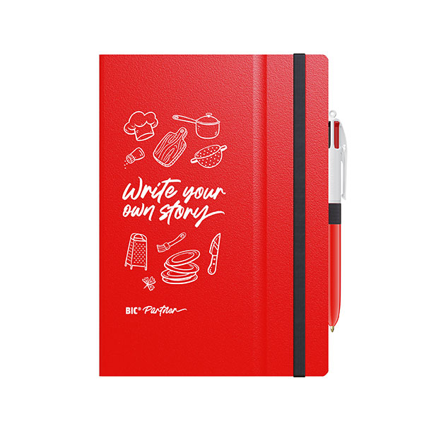 BIC A5 Notebook and 4 Colour Ballpen - 1 Colour