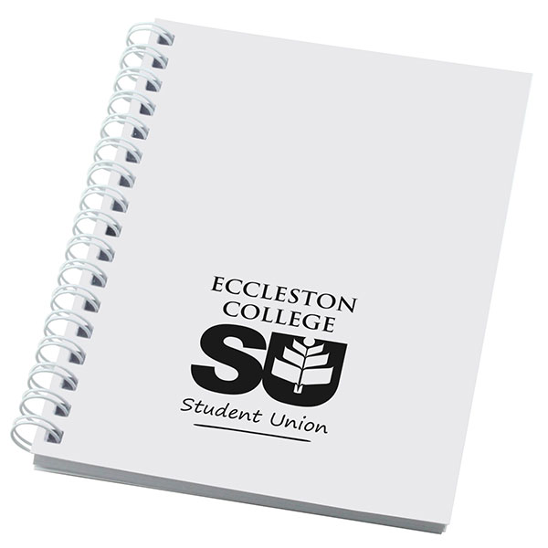 A6 Wiro Smart Card Cover Notepad - 1 Colour