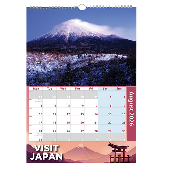A3 Portrait Wall Calendar