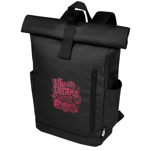 Byron Recycled Roll Top Backpack - 1 Colour