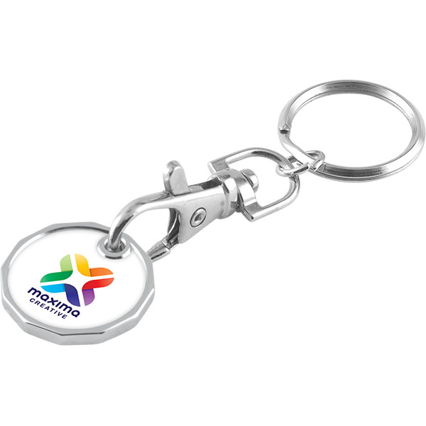 Recycled Trolley Token Key Ring