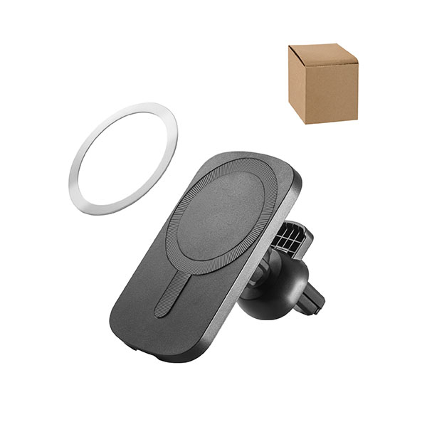 Magnetic Car Phone Holder & Wireless Charger - Full Colour