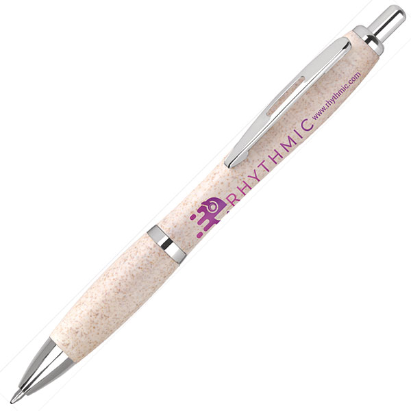 Contour Colour Wheatstraw Ballpen - Full Colour