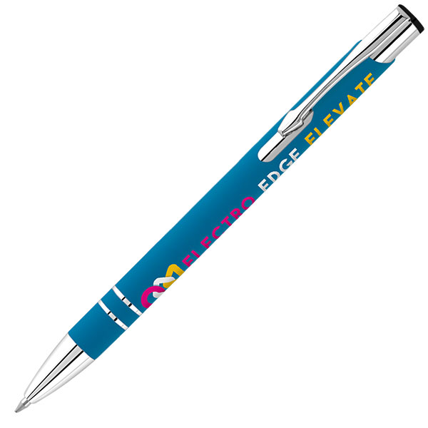 Electra Soft Feel Recycled Ballpen - Full Colour