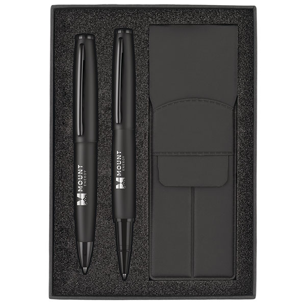 Fabium Soft Feel Ballpen & Rollerpen Gift Set