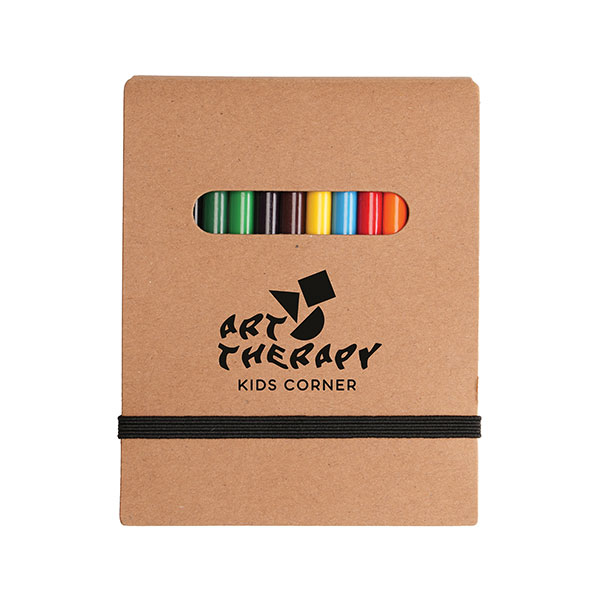 2 in 1 Colouring Pad and Pencils
