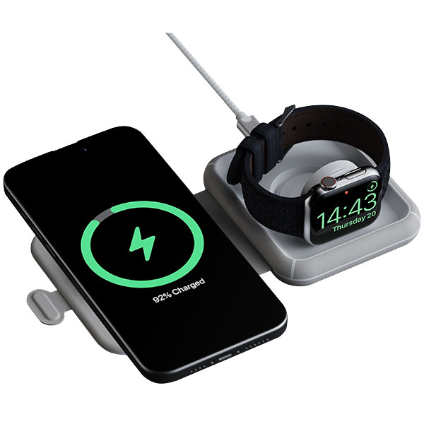 Xtorm 15W Foldable 2-in-1 Wireless Travel Charger