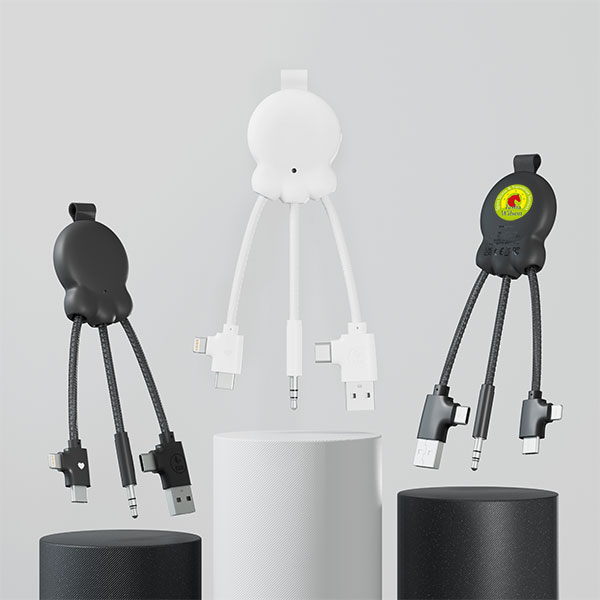Xoopar Octopus Wireless Audio Transmitter and Charging Cable