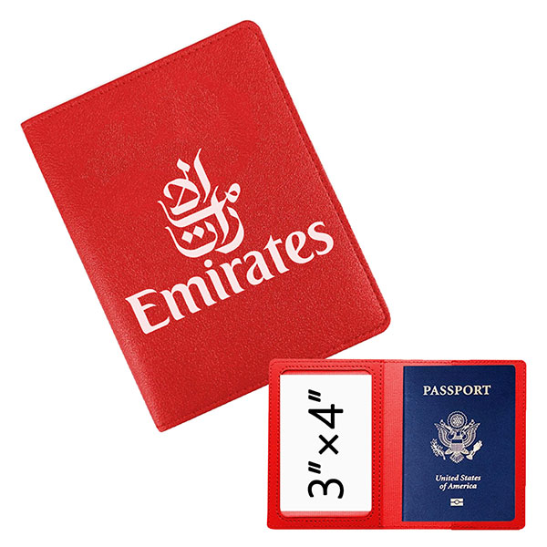 PU Passport Cover - Debossed