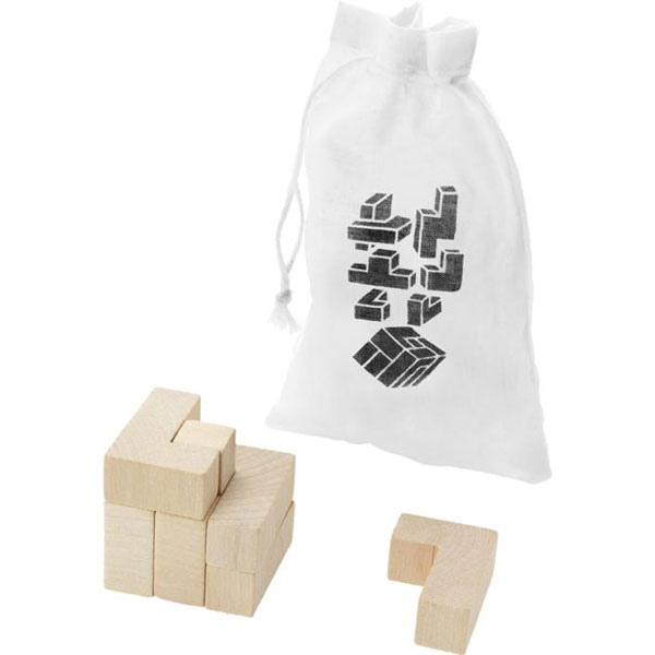Solfee Wooden Brainteaser - Spot Colour