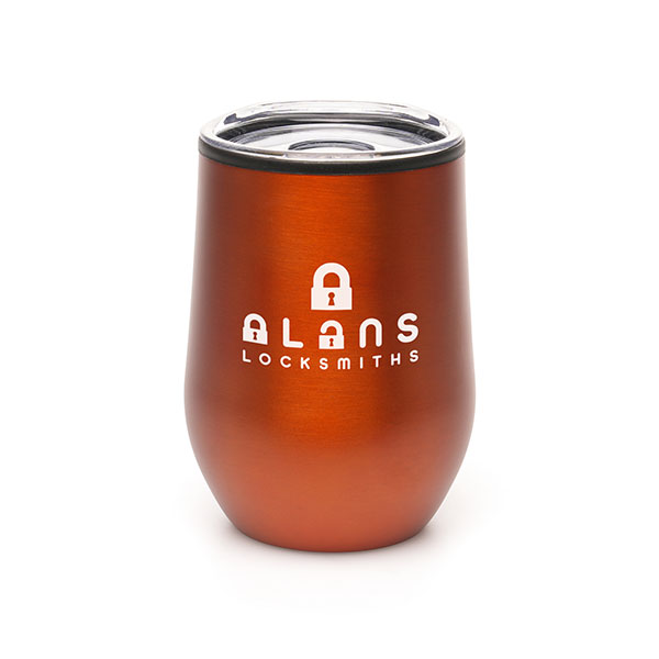 Monet Stainless Steel Travel Mug 350ml - Spot Colour