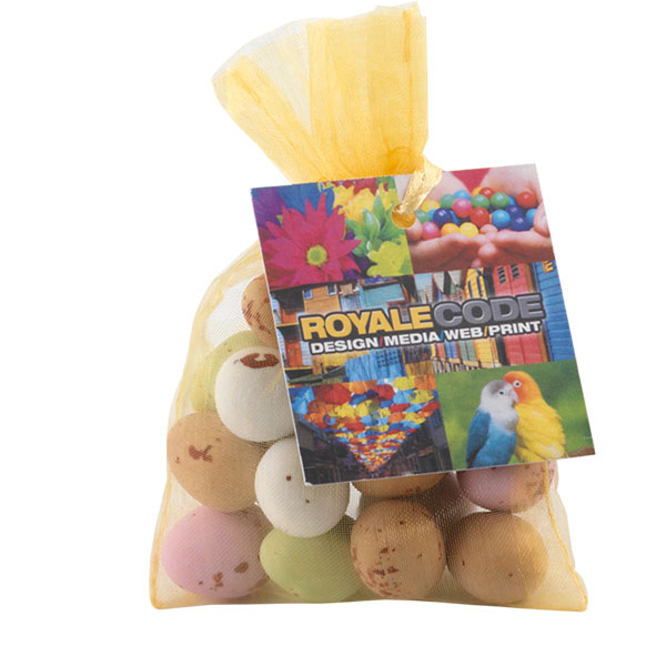 Organza Bag with Mini Eggs - Standard