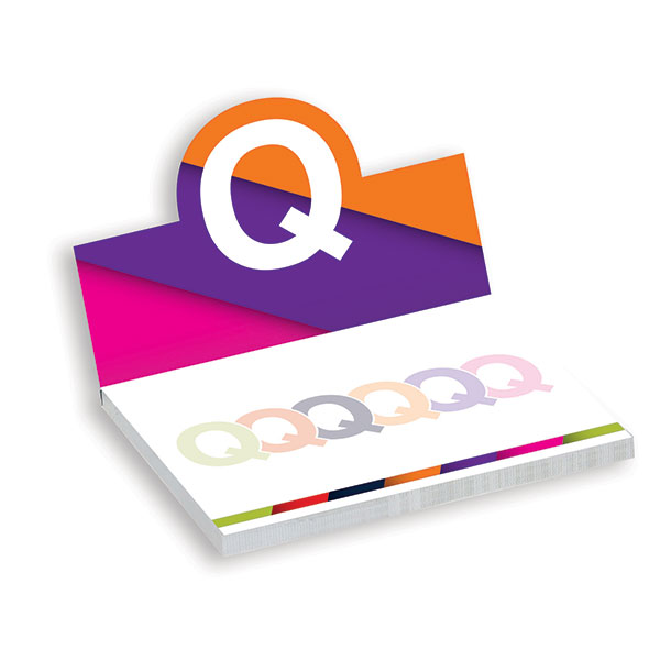 NoteStix 105 x 75mm Full Colour Pop-Up Cover (Sticky Notes) - Full Colour