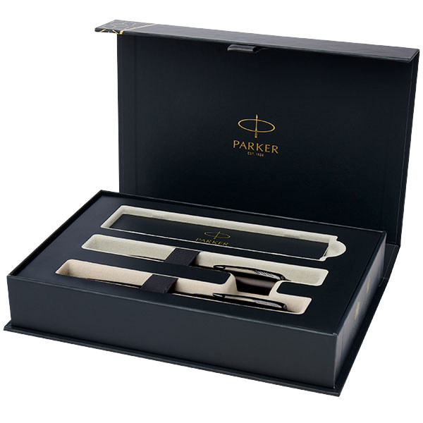 Parker IM Achromatic Duo Pen Set - Spot Colour
