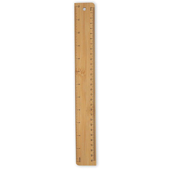 Bamboo 12" Ruler - Spot Colour