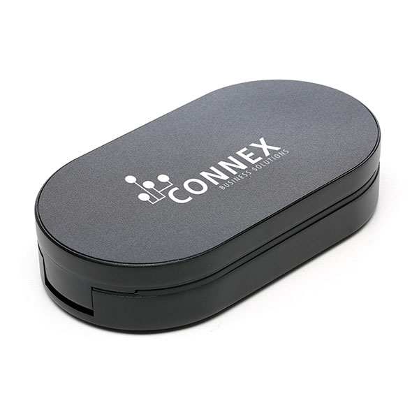 Nova Recycled 3 in 1 Desk Charger Stand - Spot Colour