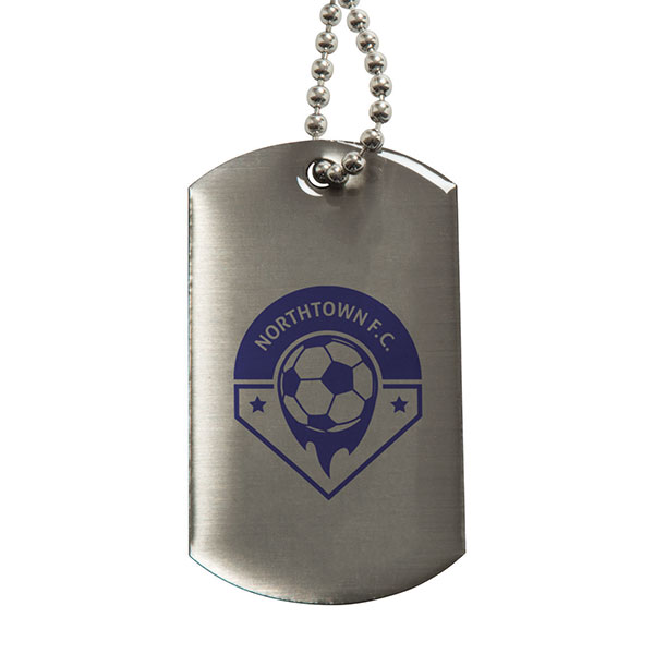 Printed Metal Dog Tag LSi