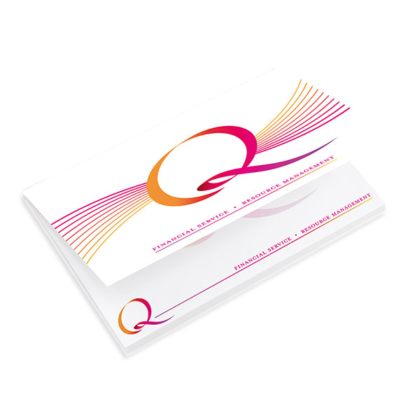 NoteStix Card Cover Adhesive Pads 105 x 75mm - Full Colour