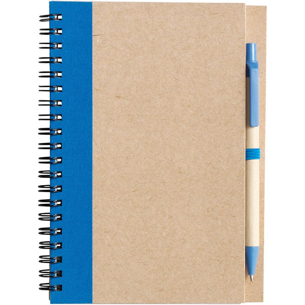 Eco Wirobound Notebook with Pen