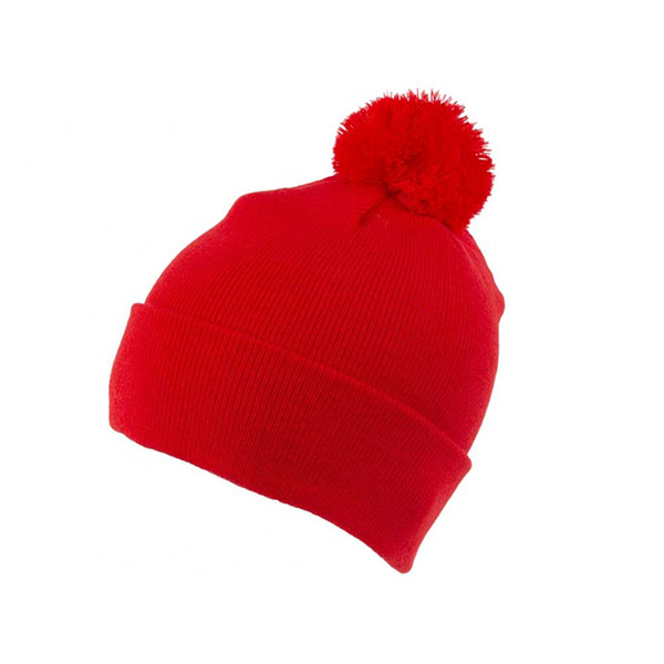 Brand 47 Acrylic Bobble Knitted Beanie