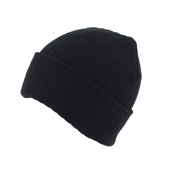 Brand 47 Soft Acrylic Ribbed Turn Up Beanie