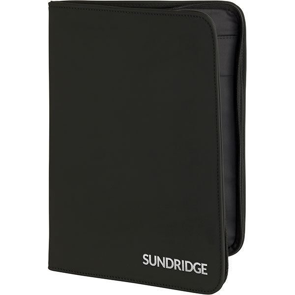 Sundridge Recycled Zipped Folio - 1 Colour