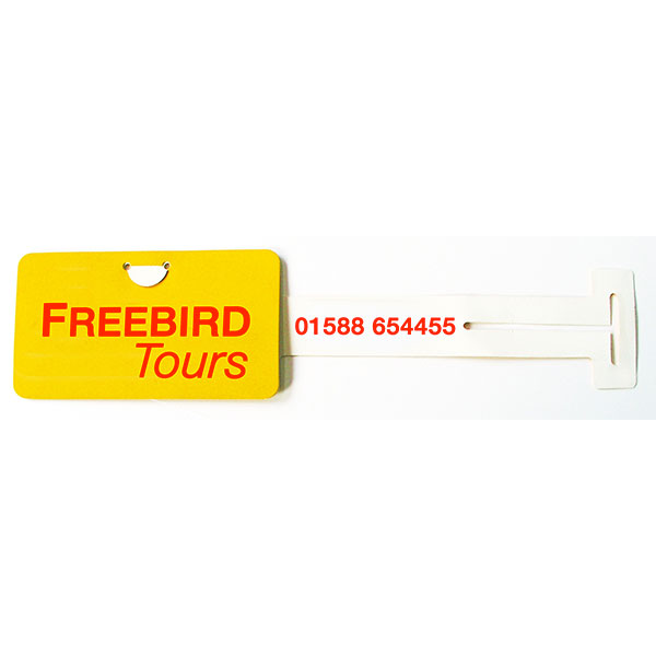 Plastic Luggage Tag