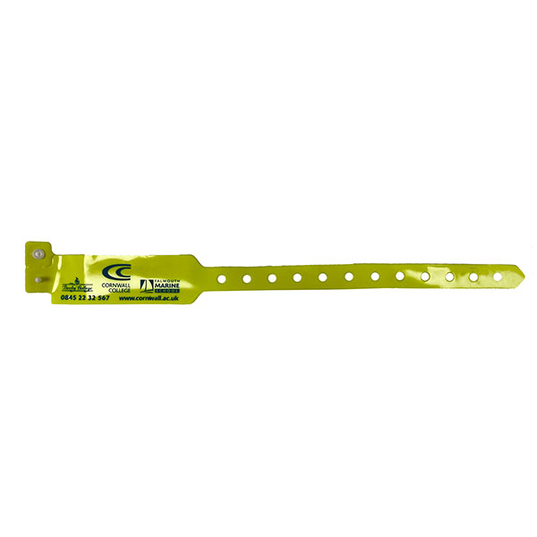 PVC Security Wristband - 1 Colour