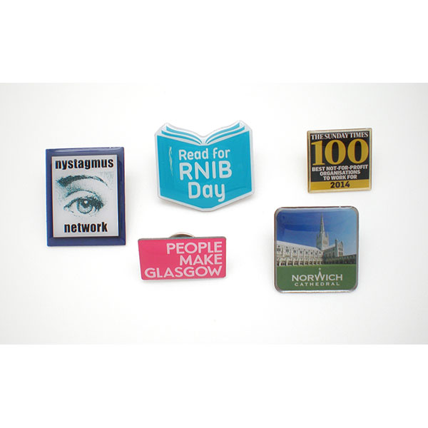 20mm Budget Metal Printed Badge