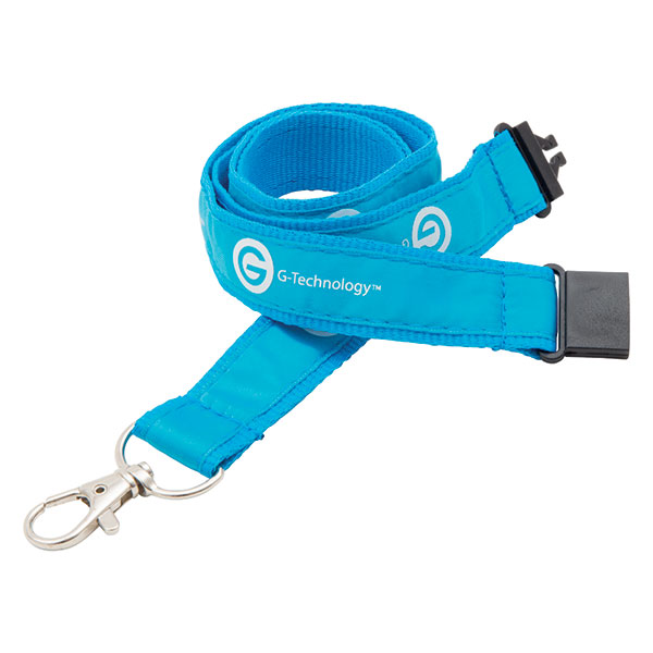 20mm Printed Satin Applique Lanyard