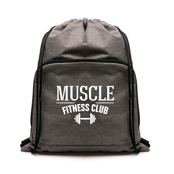 Reef Dark Grey rPET Drawstring Bag