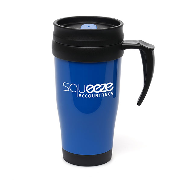Economy Coloured Travel Mug