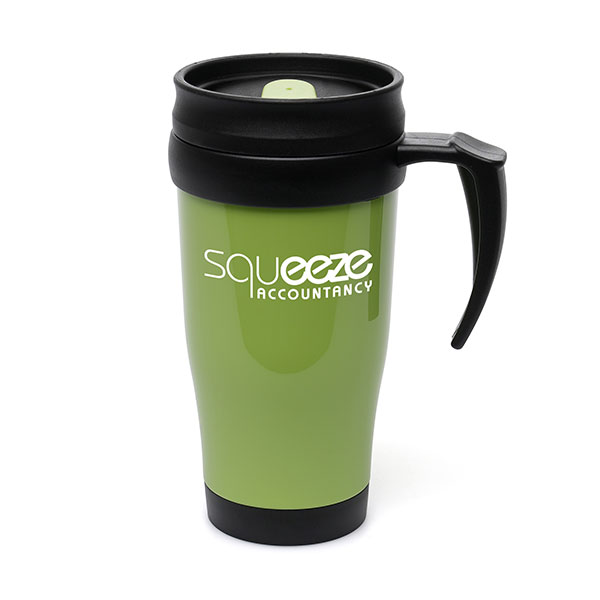 Economy Coloured Travel Mug