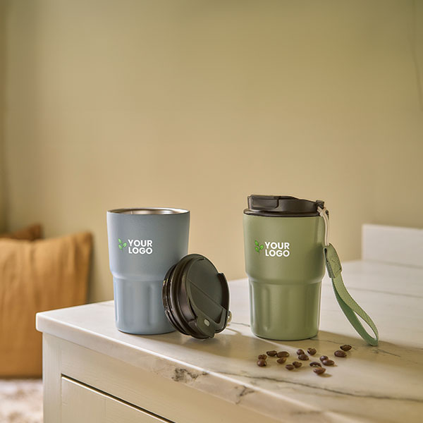 Leif Stainless Steel Travel Mug - 1 Colour