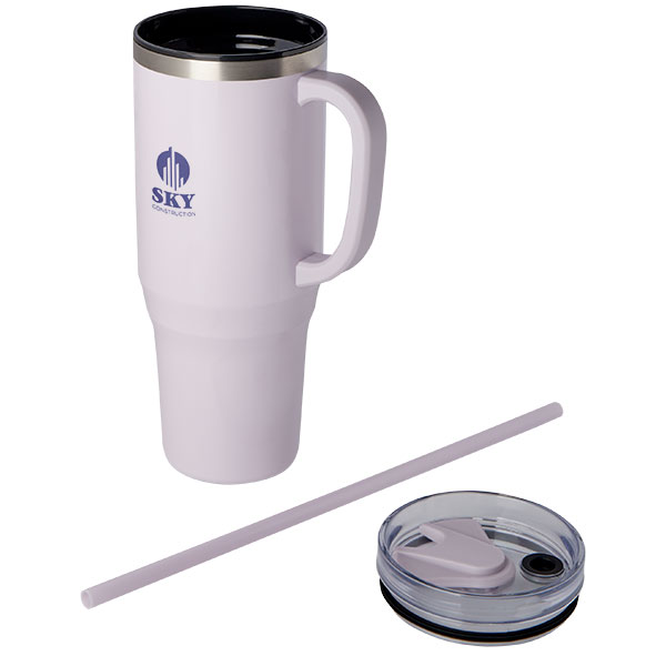 Melbourne Insulated Tumbler with Straw - 1200ml