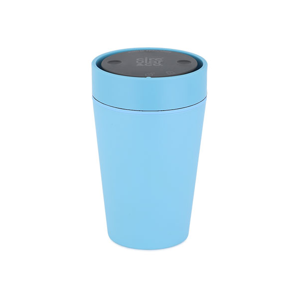 Circular & Co 8oz Recycled Coffee Cup - Bubblegum - Full Colour