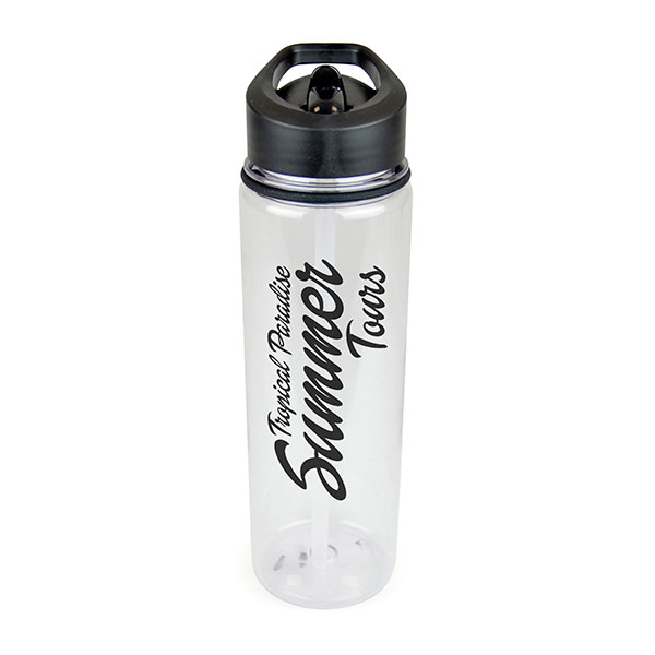 Aqueous Straight Clear Drinks Bottle 725ml - 1 Colour