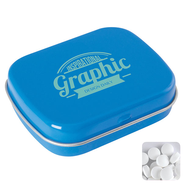 Flat Mint Tin - 1 Colour