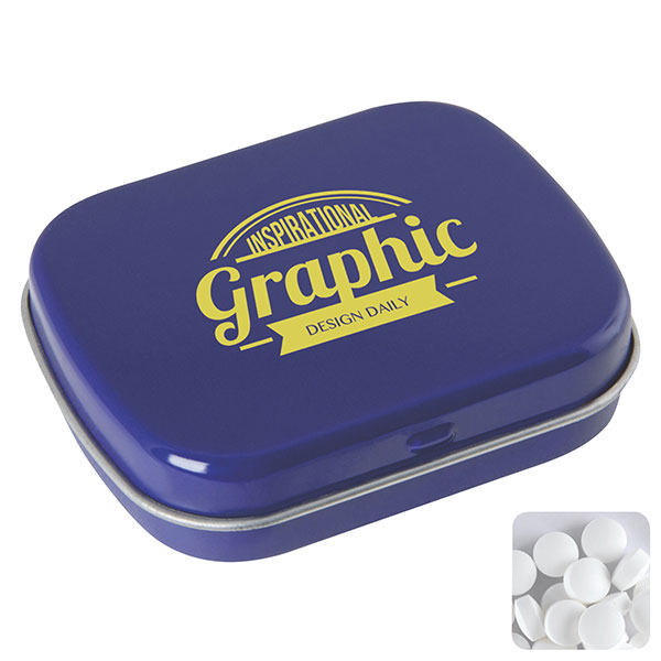 Flat Mint Tin - 1 Colour