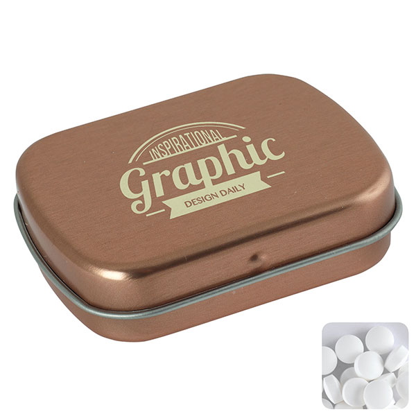 Flat Mint Tin - 1 Colour