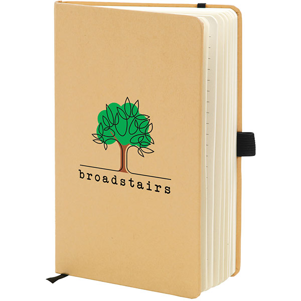 Broadstairs A5 Eco Kraft Notebook - 1 Colour