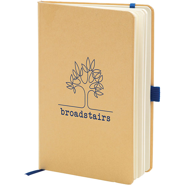 Broadstairs A5 Eco Kraft Notebook - 1 Colour