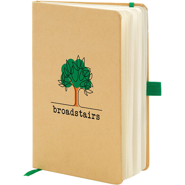Broadstairs A5 Eco Kraft Notebook - Full Colour