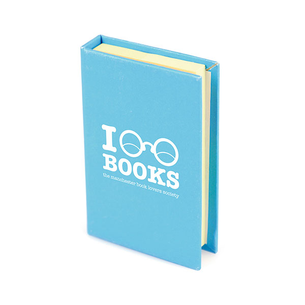 Small Hard Back Sticky Notebook - 1 Colour