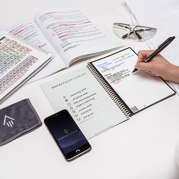 A5 Rocketbook Core Reusable Digital Notebook - 1 Colour