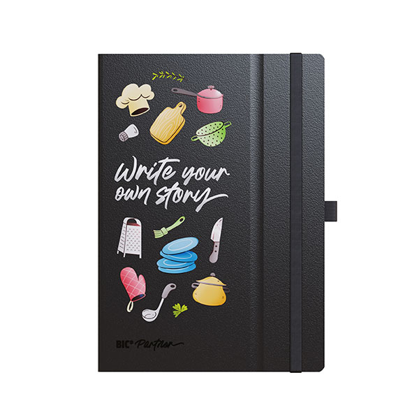 BIC A5 Notebook and 4 Colour Ballpen - Full Colour
