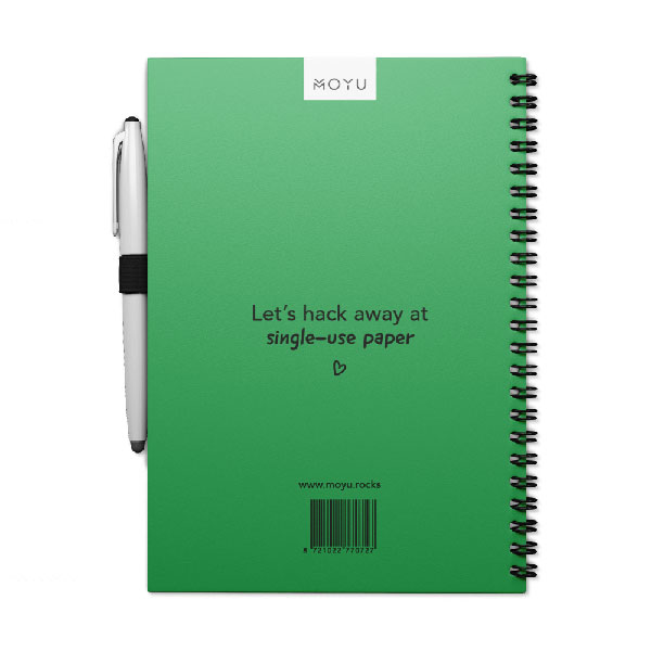 MOYU A5 Erasable Softcover Notebook